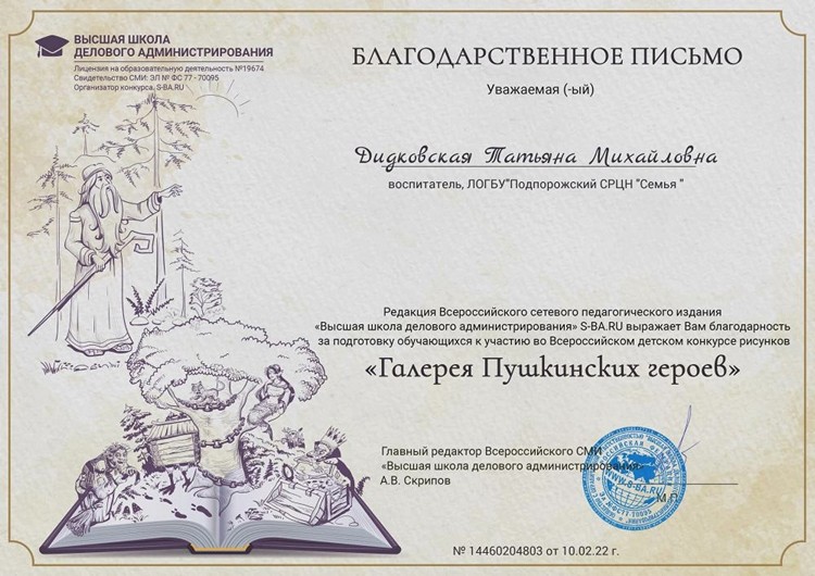 День памяти Александра Сергеевича Пушкина